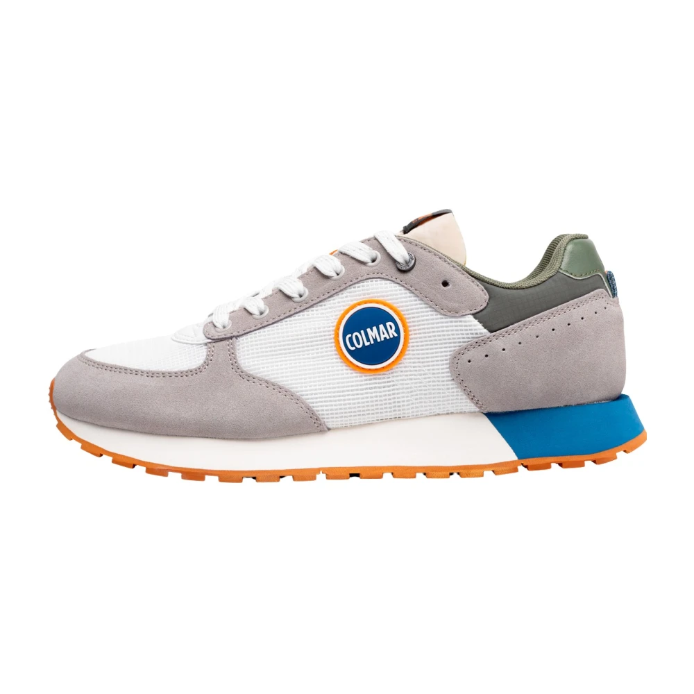 Colmar Blauwe Sneakers met Mesh Bovenwerk Heren Schoenen Veelkleurig Multicolor
