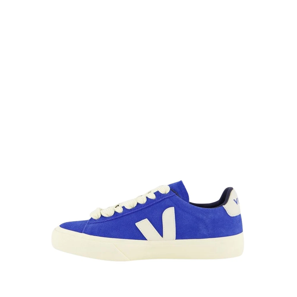 Veja Campo Bold Suede Sneaker Dames Schoenen Blauw