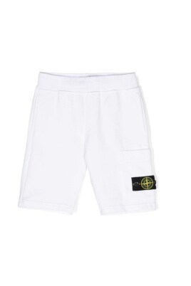 white-jersey-shorts-with-signature-badge