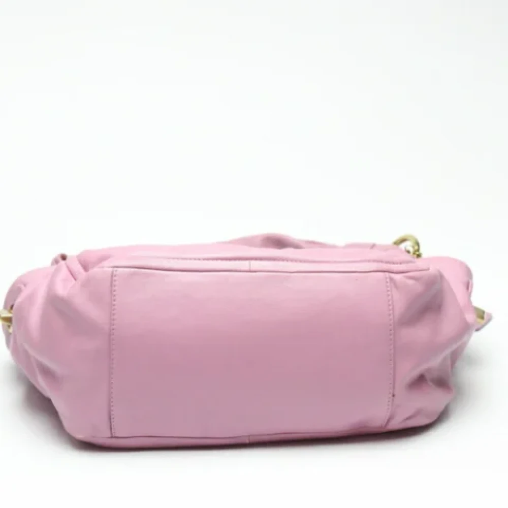 Coach Pre-owned Fabric shoulder-bags Pink Dames