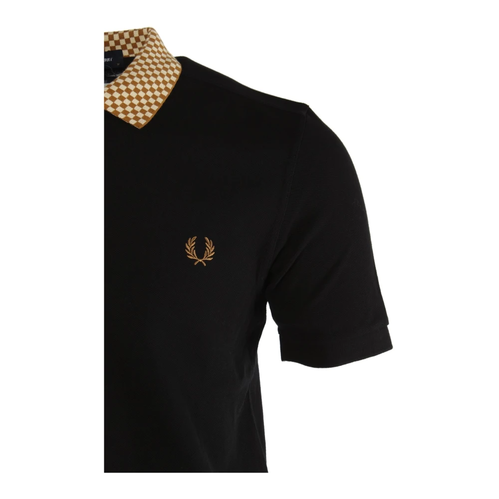 Fred Perry Klassieke Zwarte Katoenen Polo Black Heren