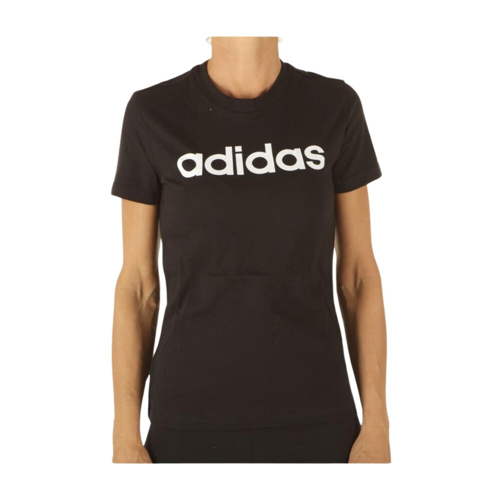 Adidas shirt zwart discount dames