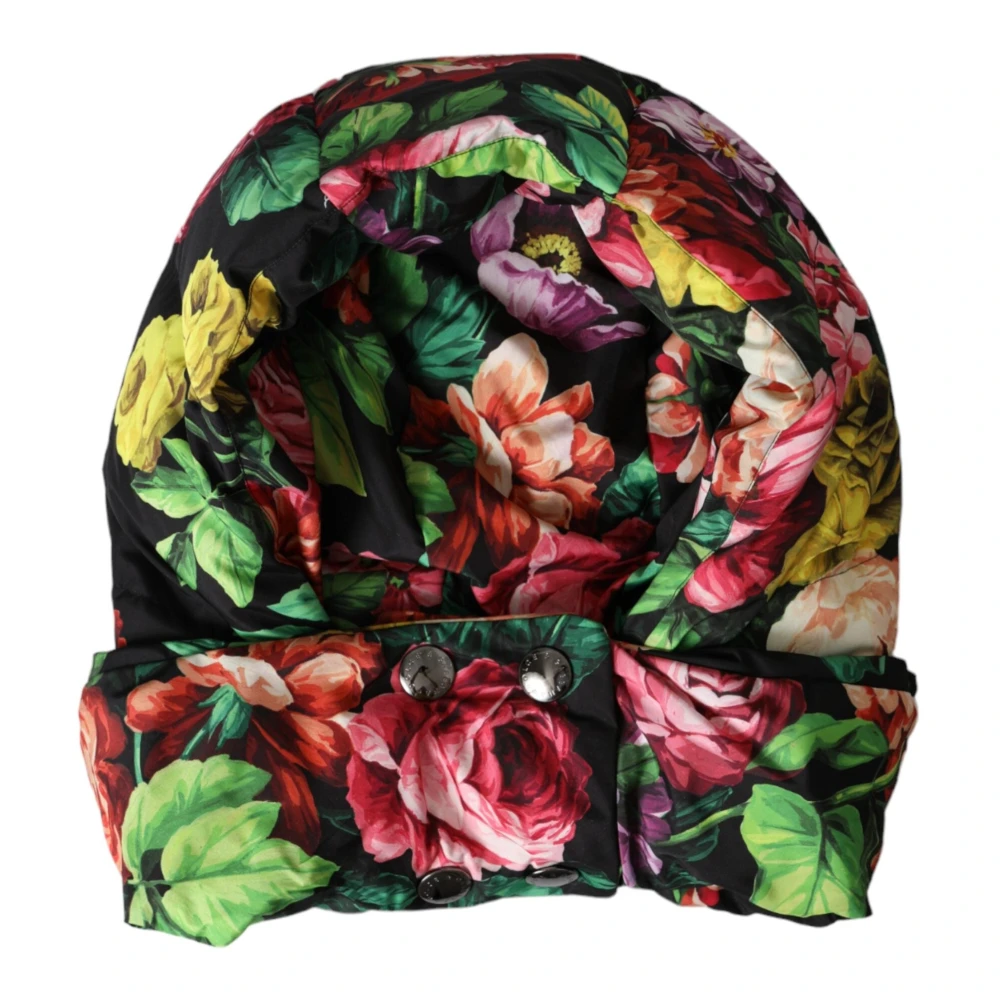 Dolce & Gabbana Bloemen hoofd wikkel hoed multicolor Dames