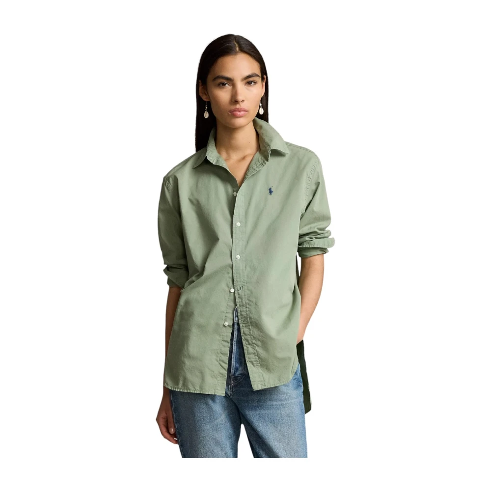 Polo Ralph Lauren Stijlvolle Shirt voor Mannen Green Dames