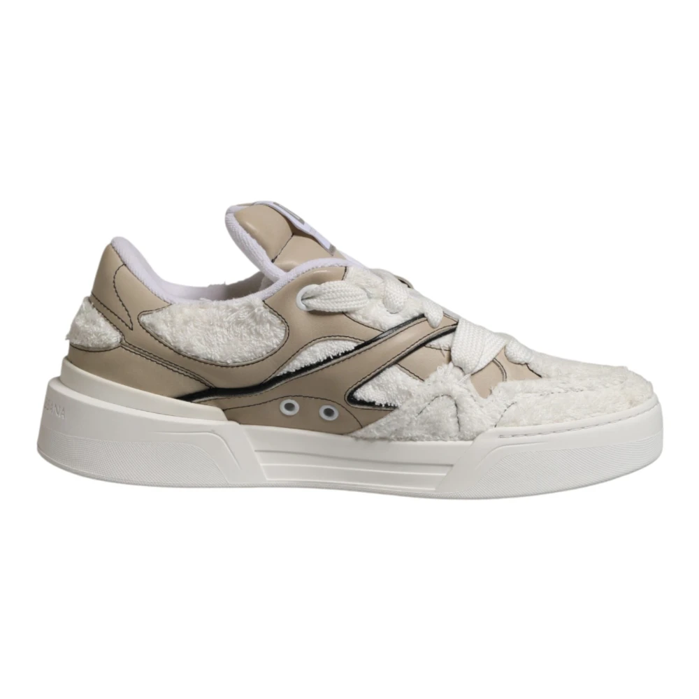 Dolce & Gabbana Low Top Sneakers Heren Schoenen Beige