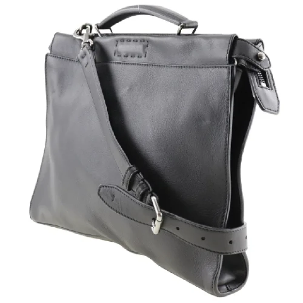 Fendi Vintage Pre-owned Fabric fendi-bags Gray Dames