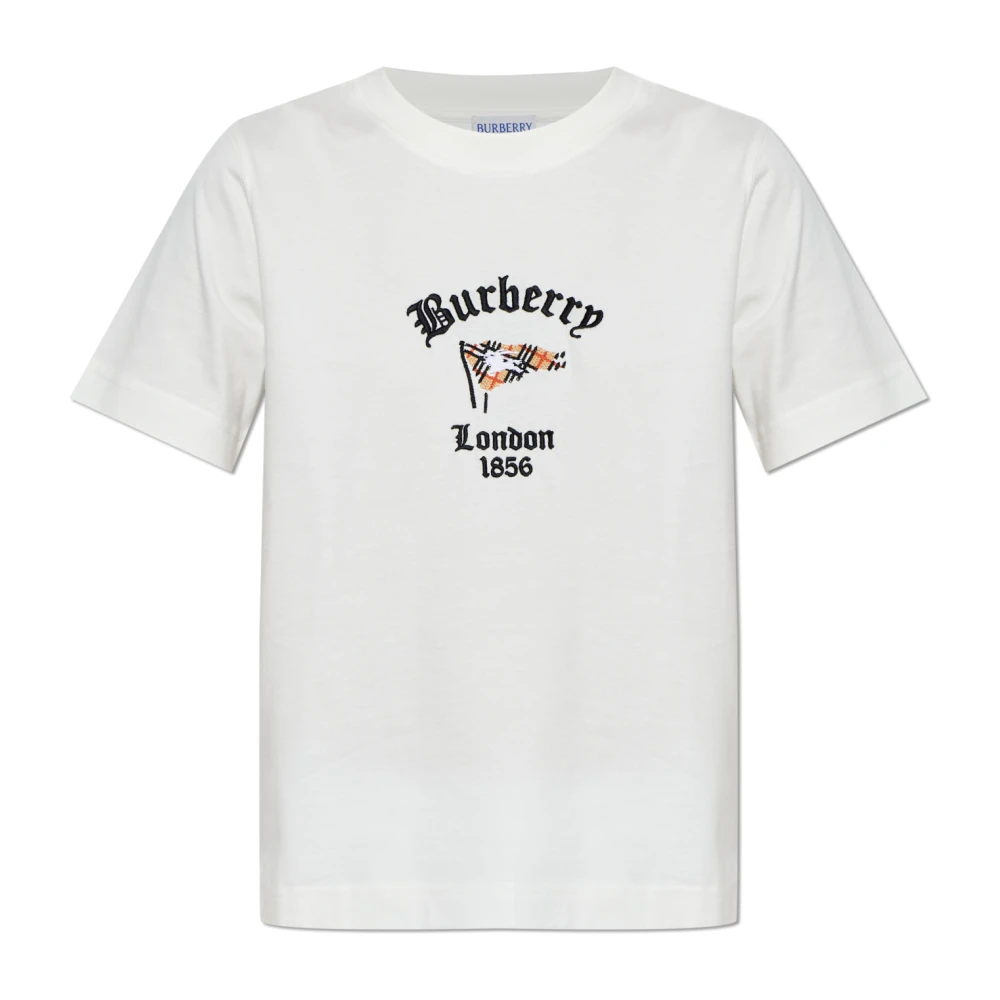 Burberry Mujer Blanco Camisetas, Talla: L