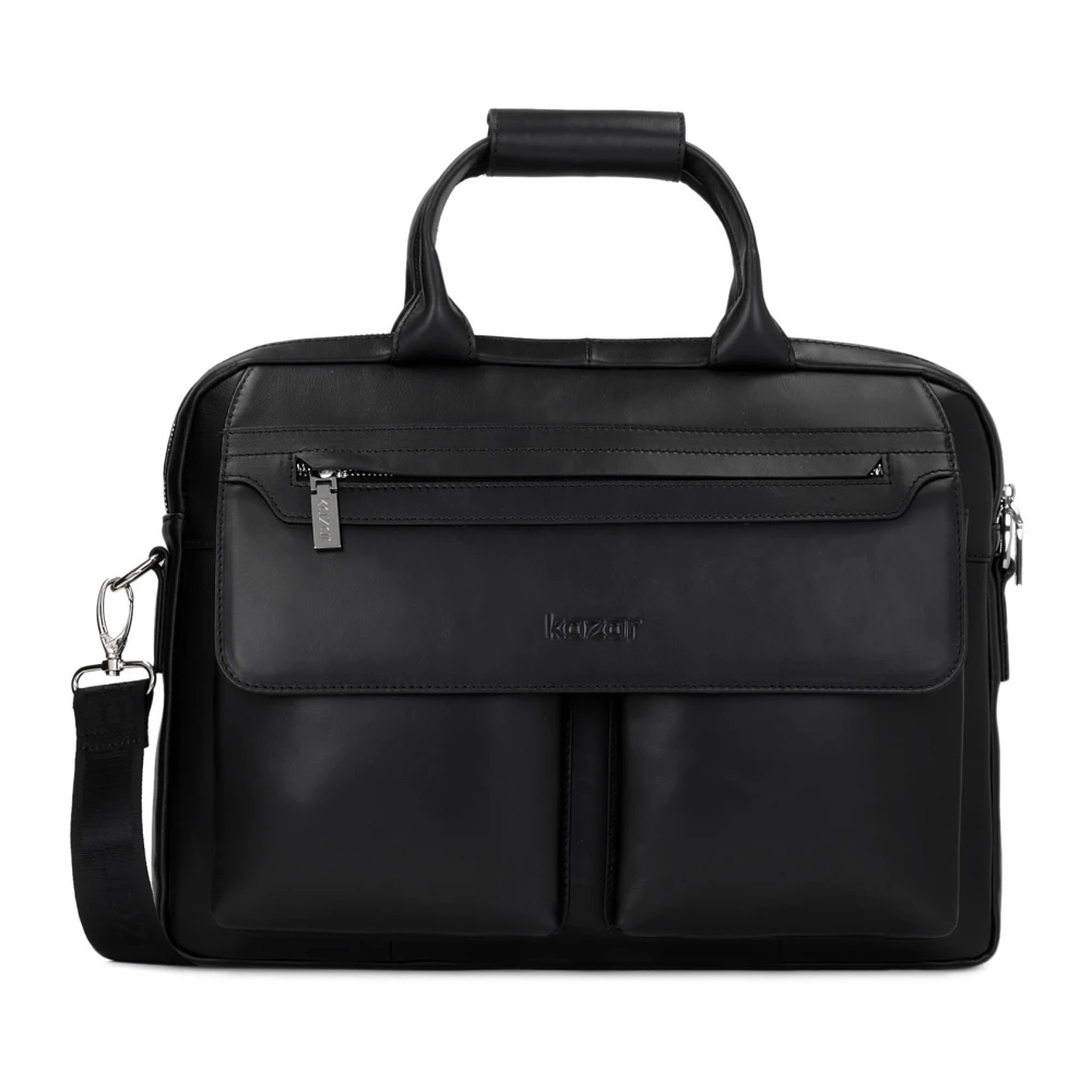 Kazar Zwarte tas voor mannen Black Heren