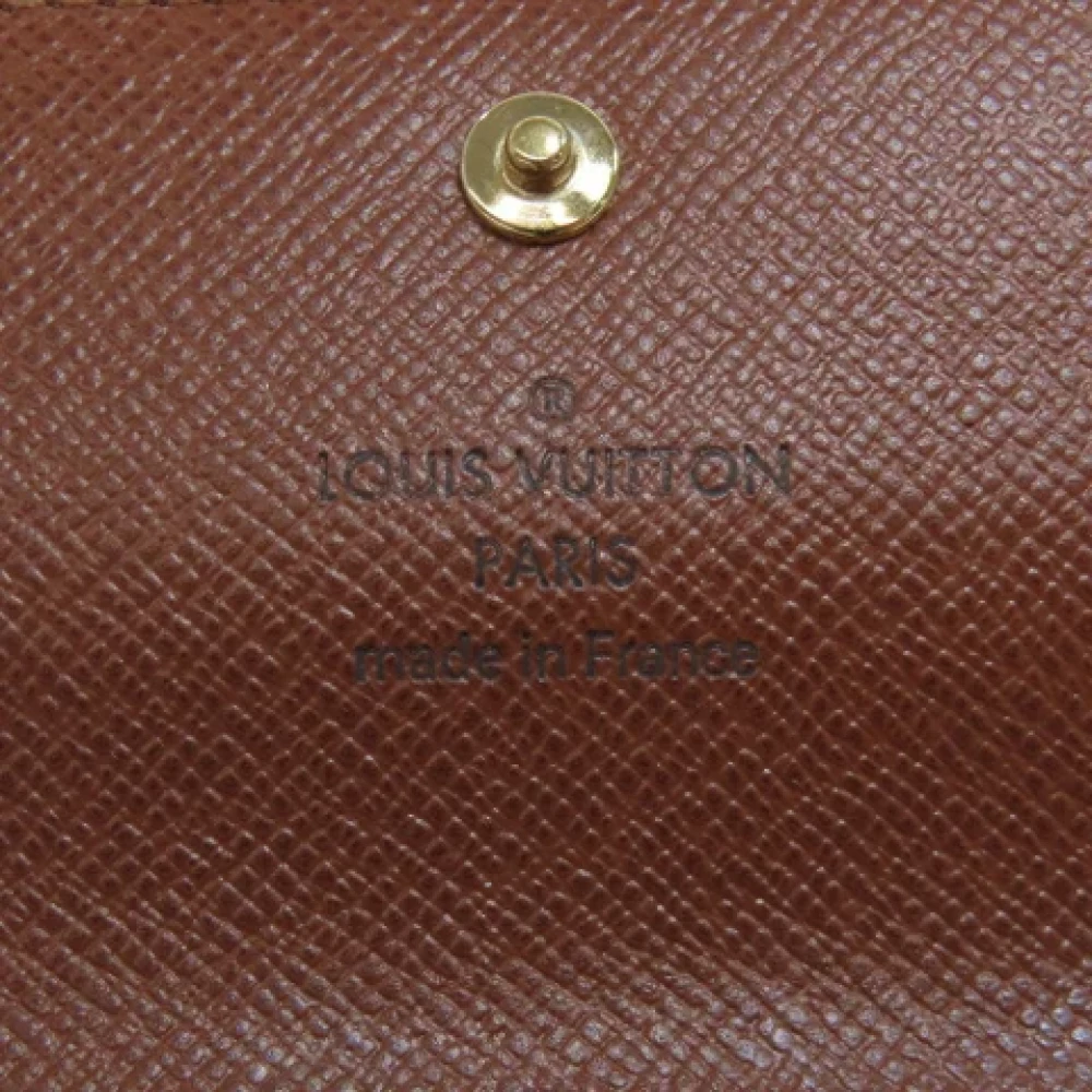 Louis Vuitton Vintage Pre-owned Canvas key-holders Brown Dames