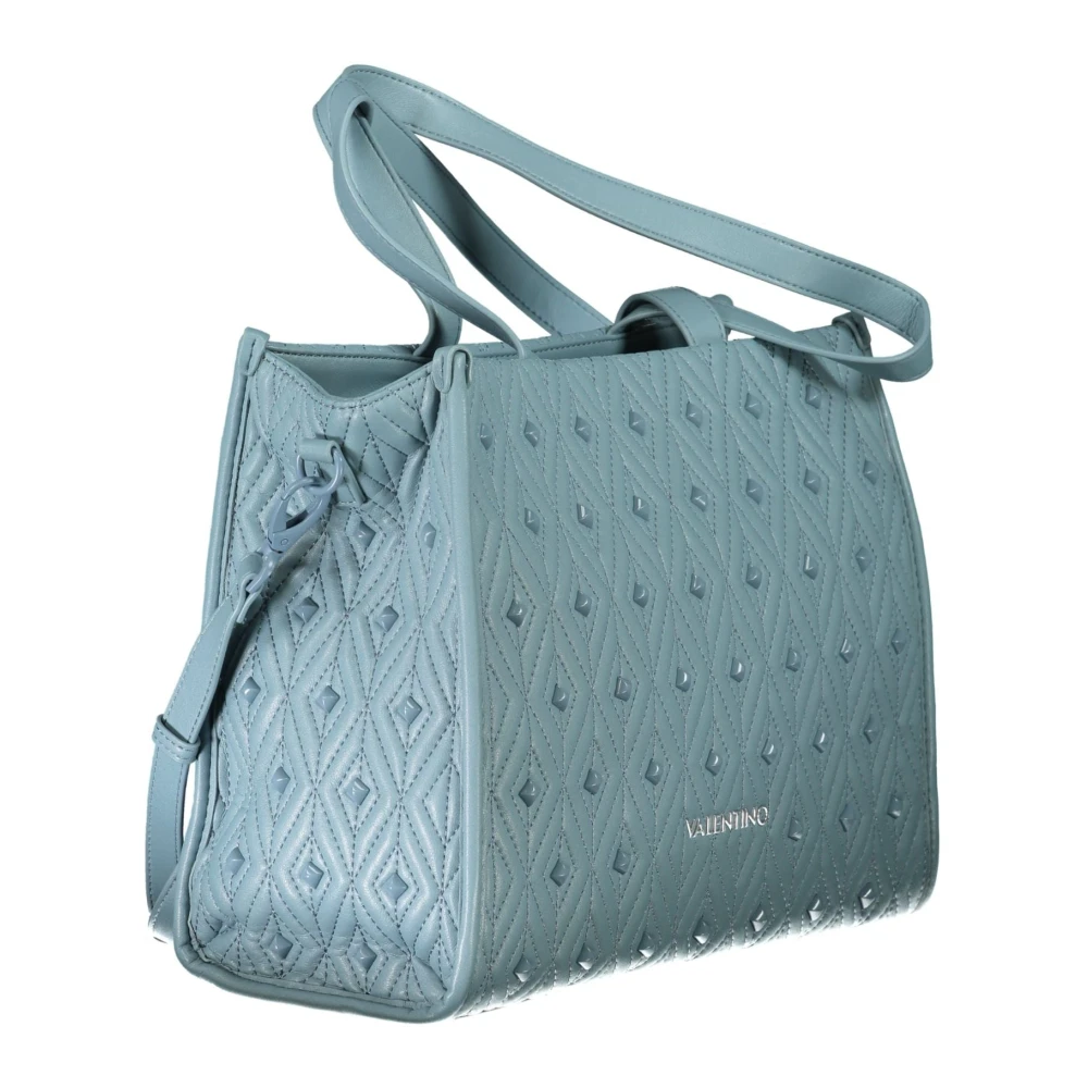 Valentino by Mario Valentino Blauwe Schoudertas met Afneembare Band Blue Dames