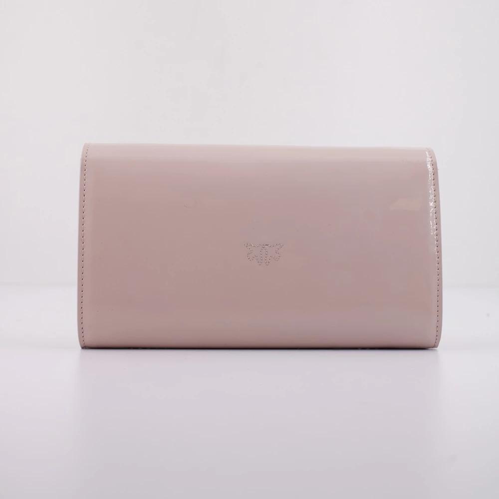 pinko Love Icon Portemonnee in Trendy Stijlen Pink Dames