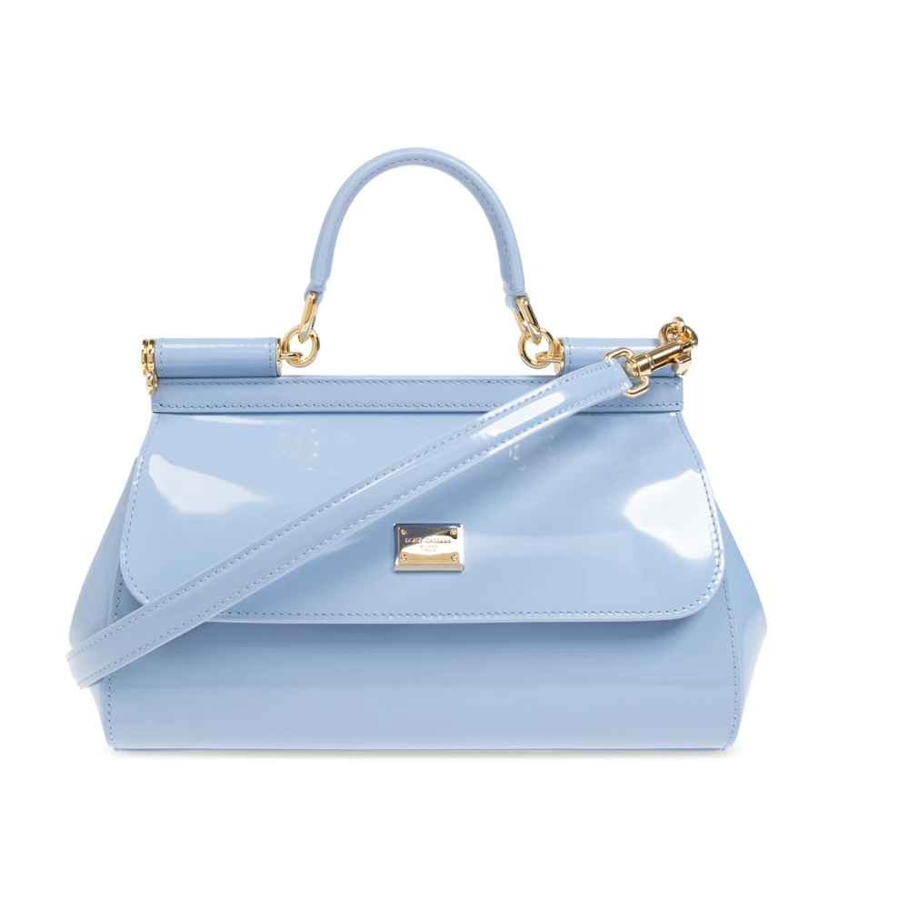 Dolce & Gabbana Schoudertas Sicily Medium Blue Dames