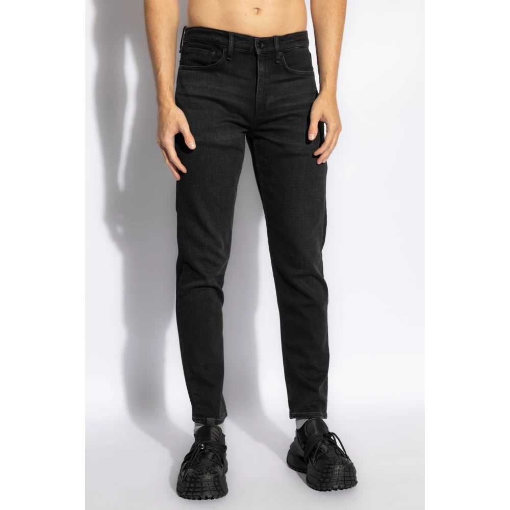 Rag & Bone Jeans met logo Black Heren