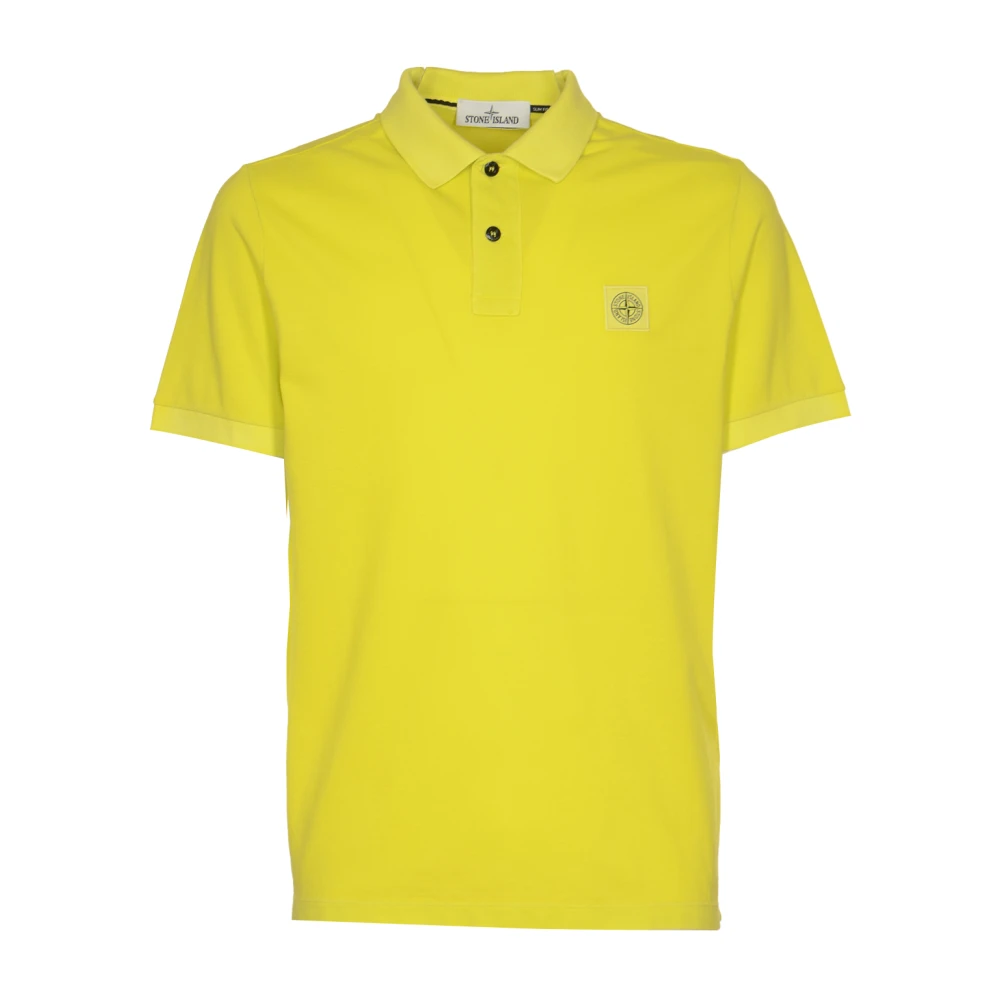 Stone Island Gele T-shirts en Polos Yellow Heren