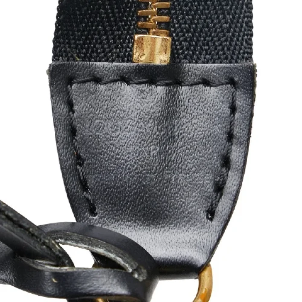 Louis Vuitton Vintage Pre-owned Leather clutches Black Dames