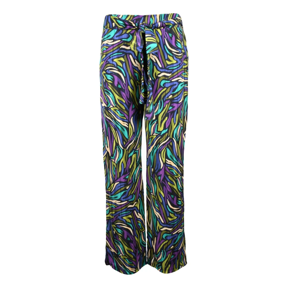 Think! Polyester Stiliga Byxor Multicolor, Dam