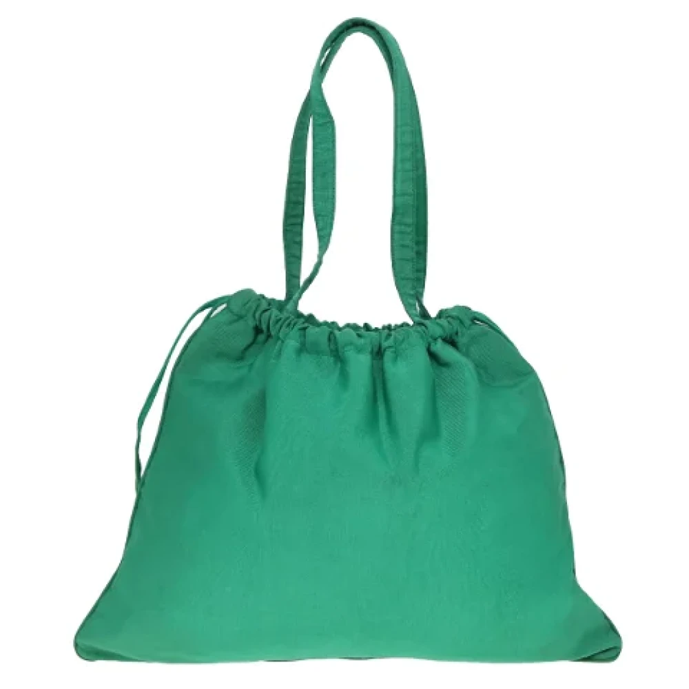 Fendi Vintage Pre-owned Fabric totes Green Dames