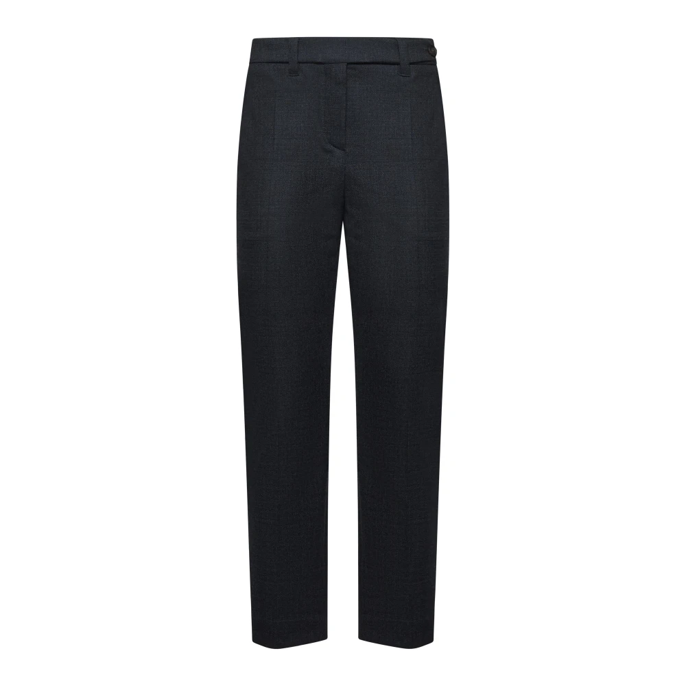 BRUNELLO CUCINELLI Grijze Jeans Crop Broek Gray Heren