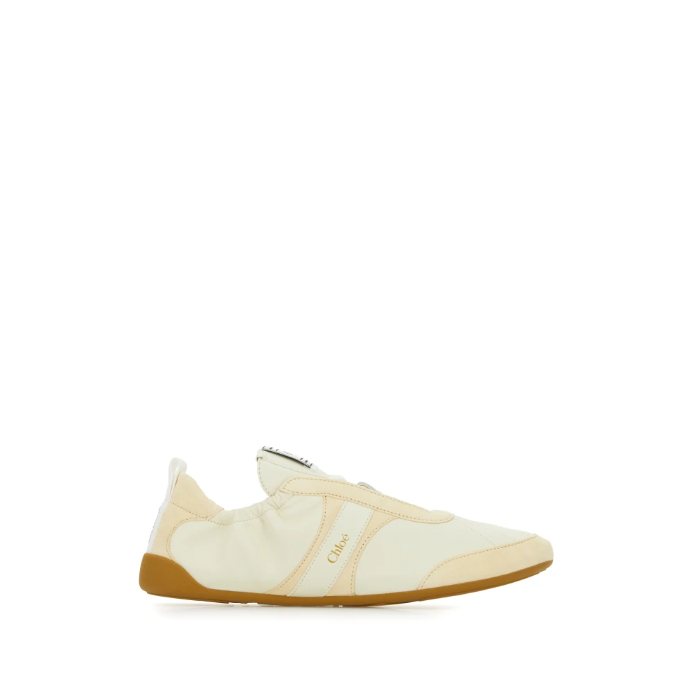 Chloé Women's Beige Kick Sneakers