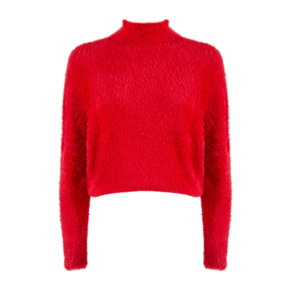 Nenette Pluizige coltrui Red Dames