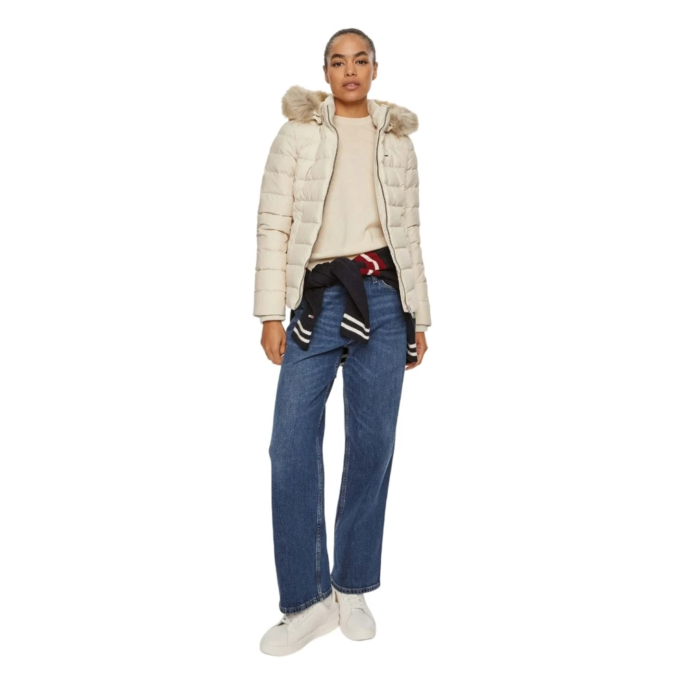 Tommy Jeans Jas Beige Dames