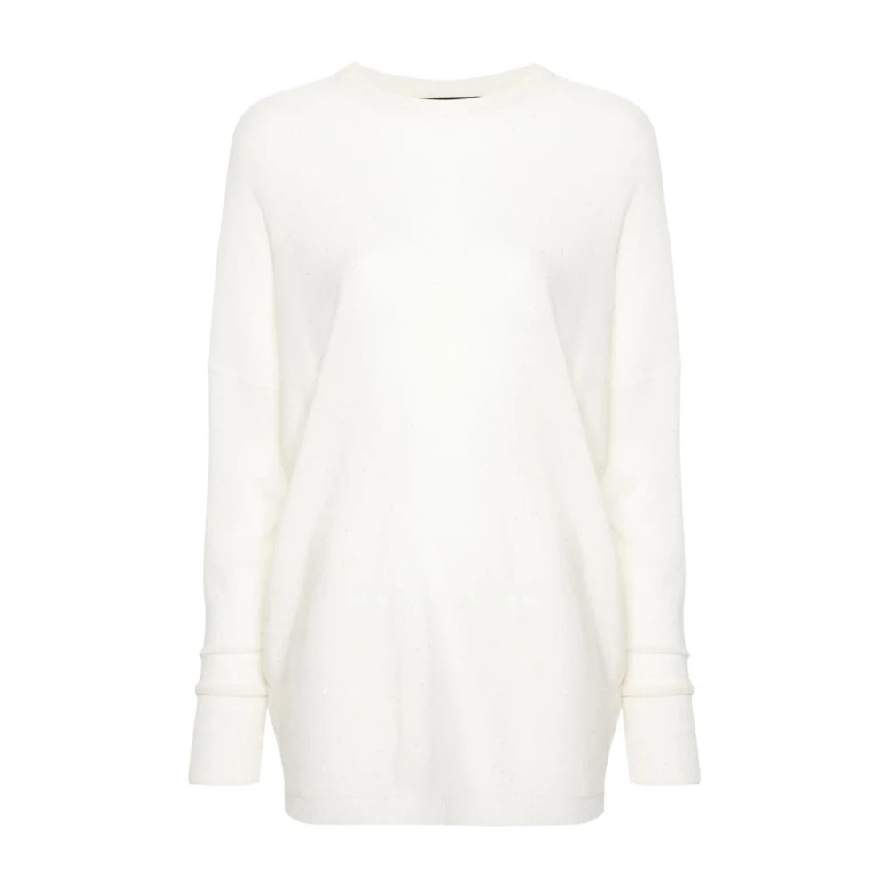 Fabiana Filippi Stijlvolle Dames Gebreide Collectie White Dames