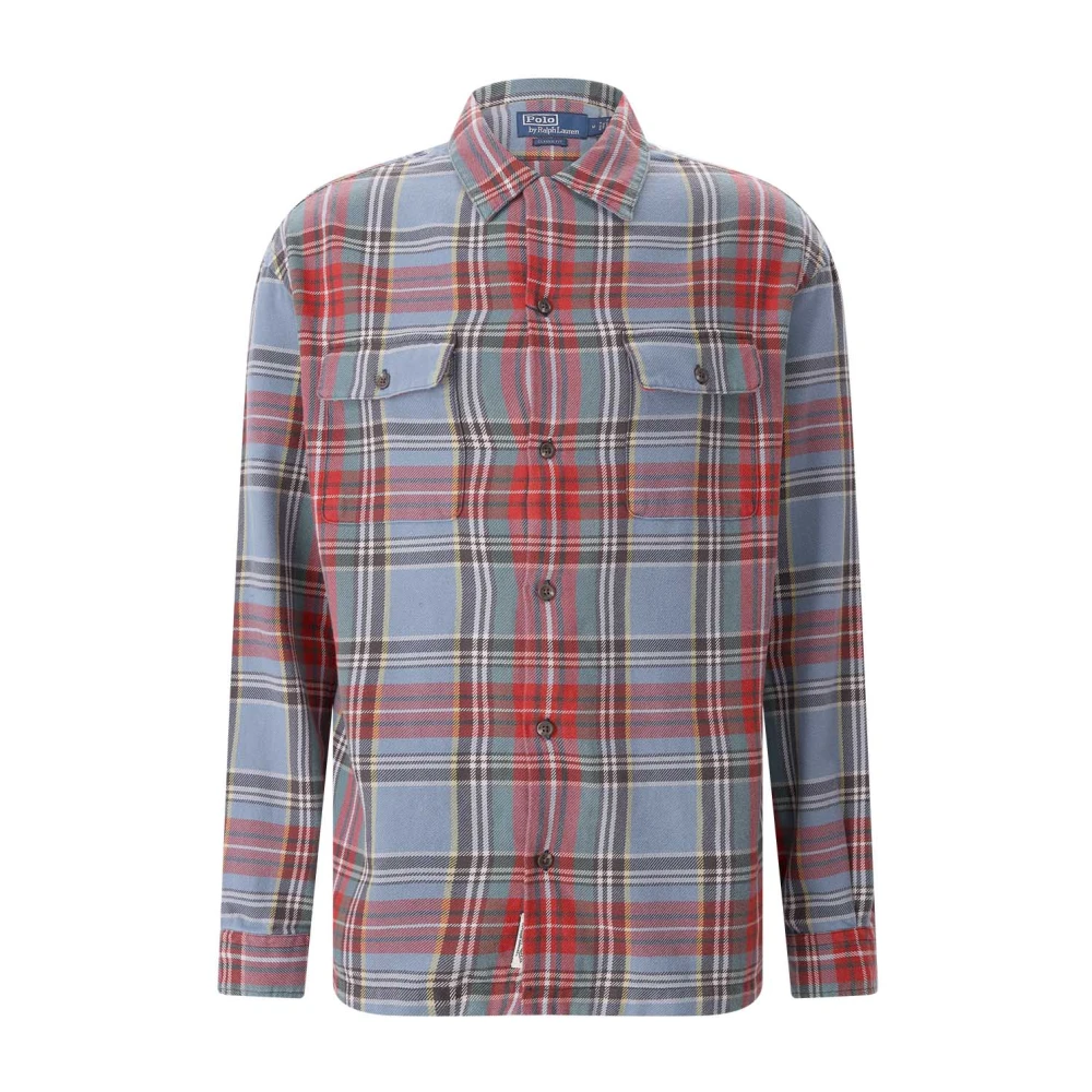 Polo Ralph Lauren Uomo Multicolor - Camicia In Flanella A Quadri - Shirts - E - L