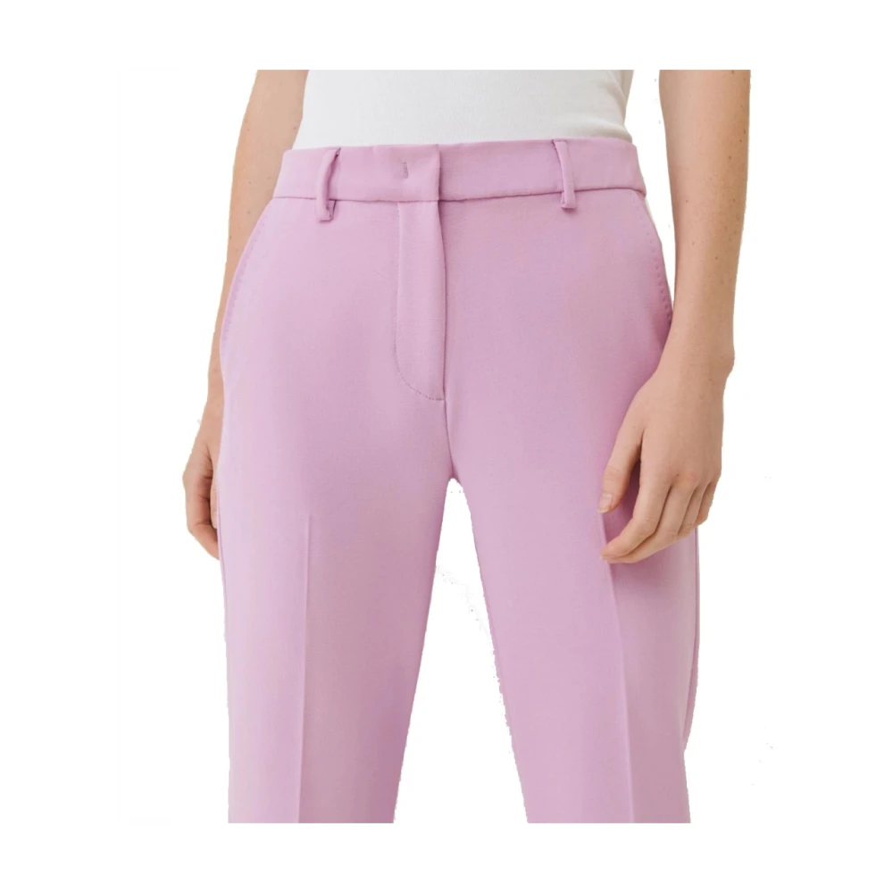 Marella Wide Trousers Pink Dames