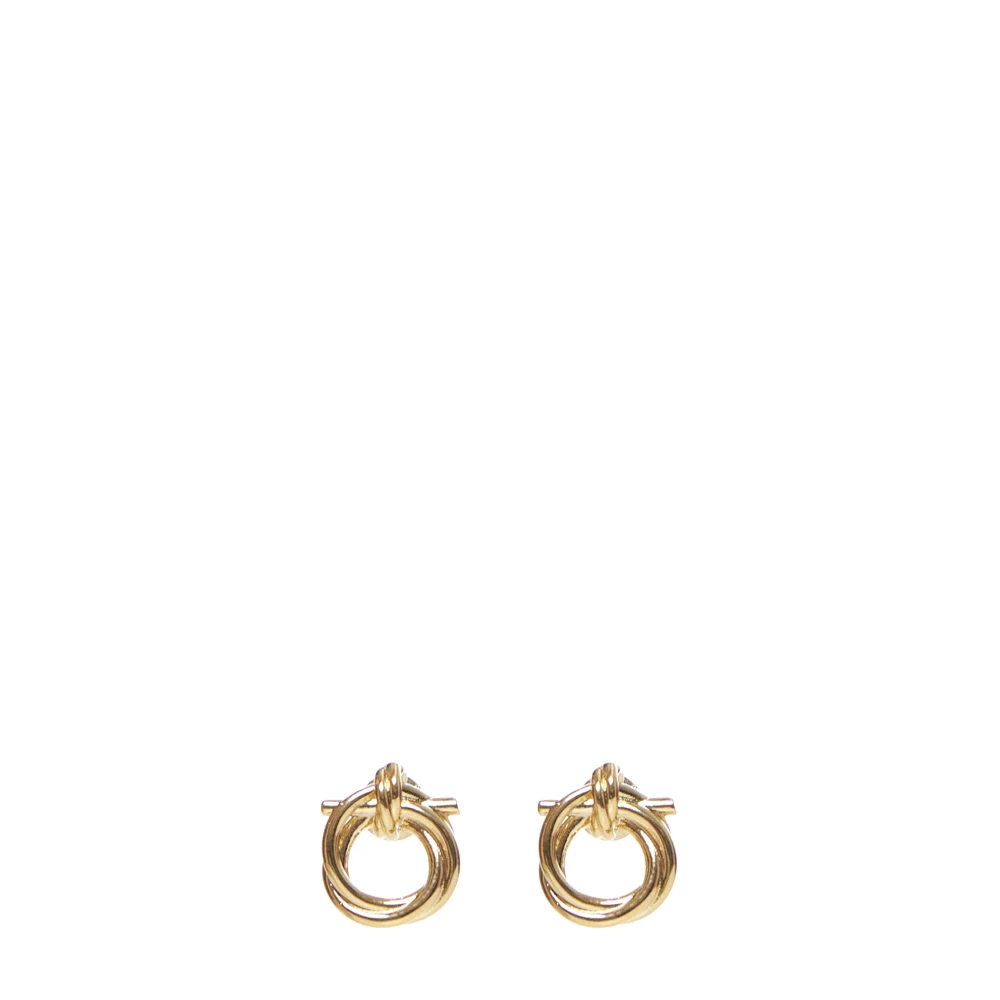 Ferragamo Donna Giallo - Earevox Mini Earrings - Accessories - One Size