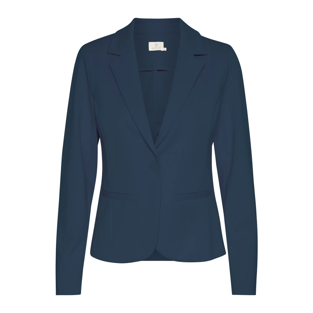 Kaffe Midnight Marine Blazer Jacka Blue, Dam