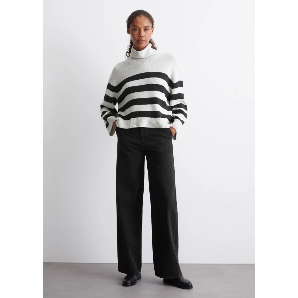 Marc O'Polo Gestreepte coltrui Gray Dames