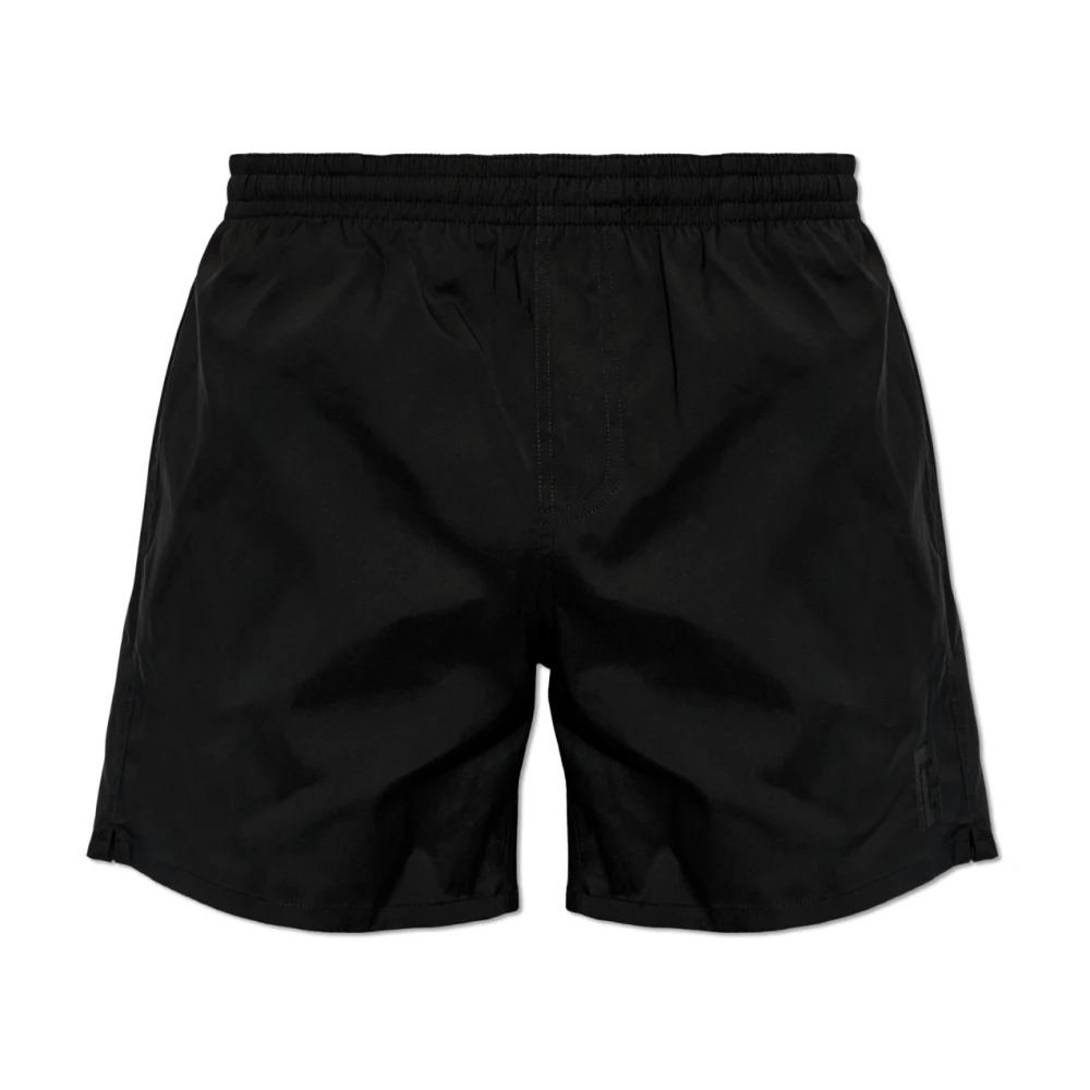 Balmain Uomo Nero - Swim Shorts - Swimwear - Xl