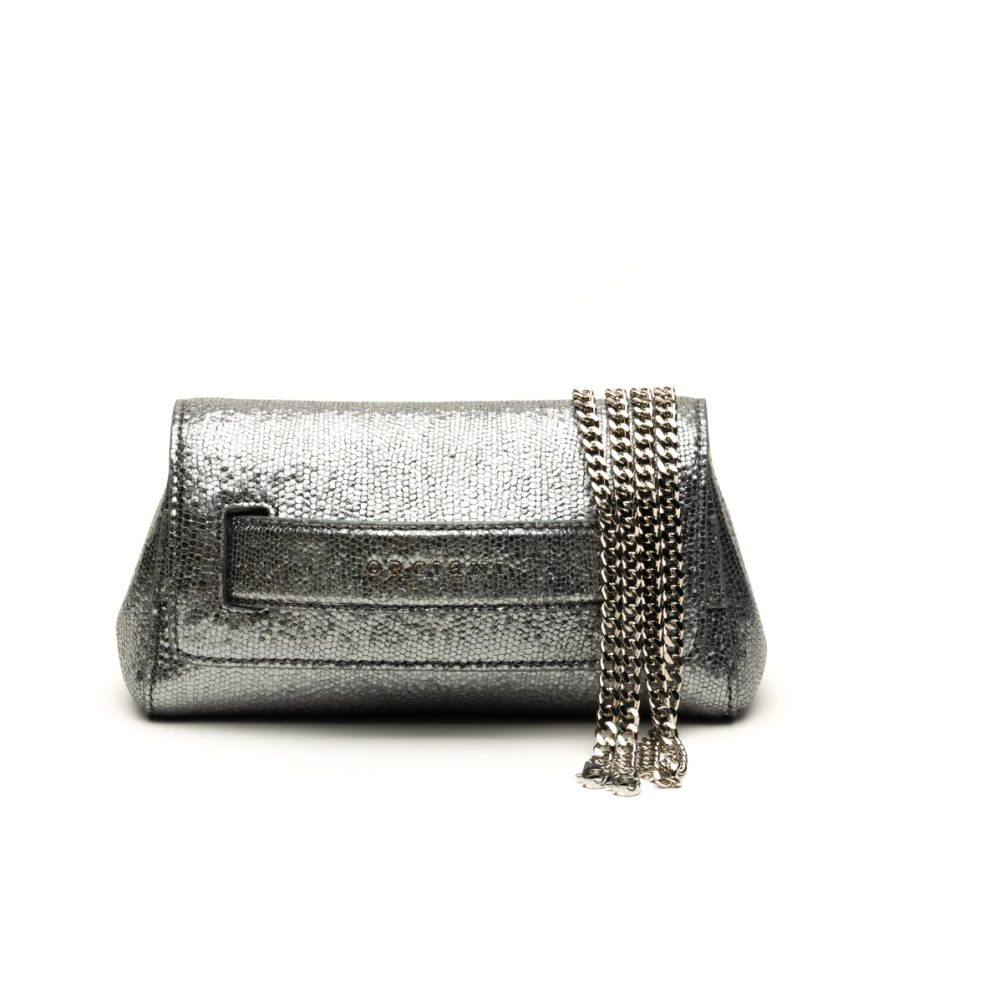 Orciani Zilver Licht Tas Gray Dames