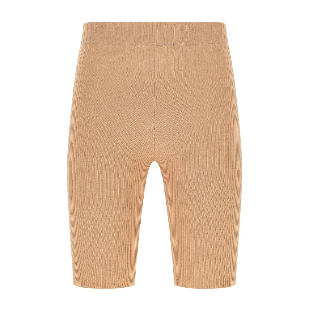 Andrea Adamo Långa shorts Beige, Dam