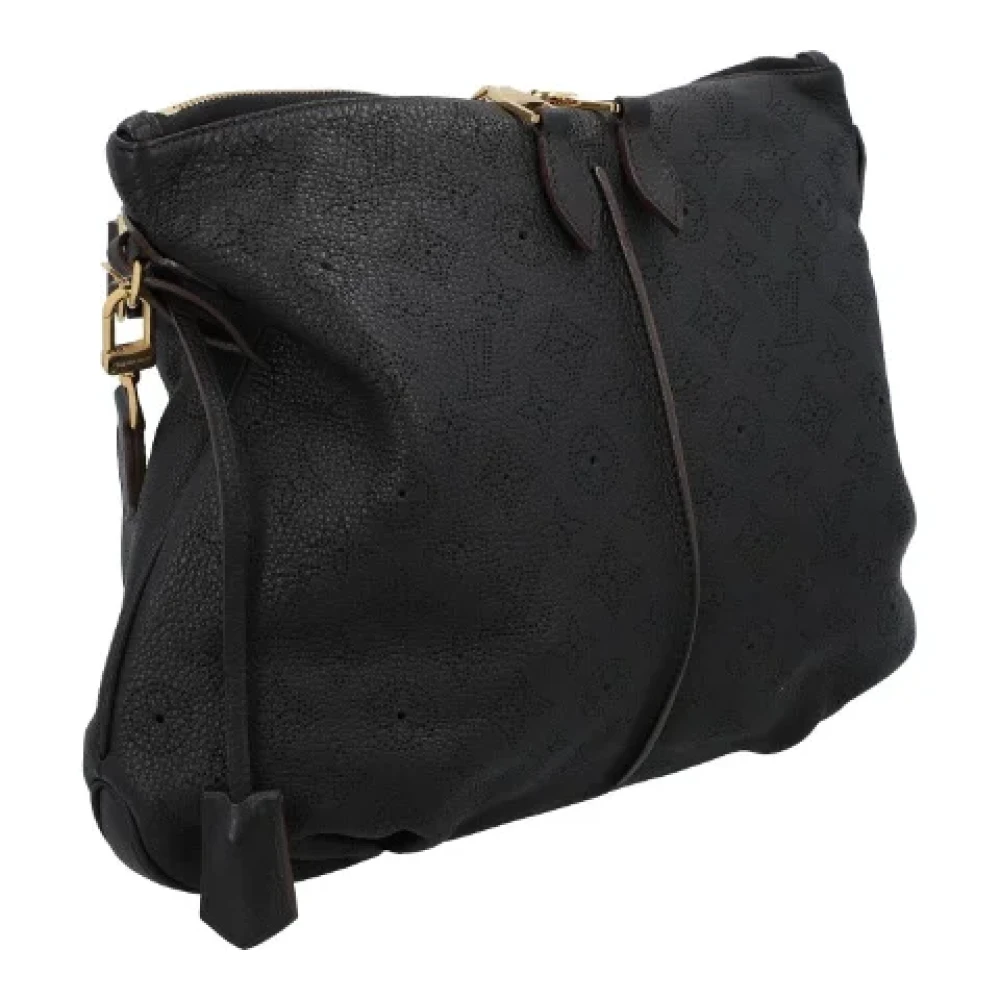 Louis Vuitton Vintage Pre-owned Leather crossbody-bags Black Dames