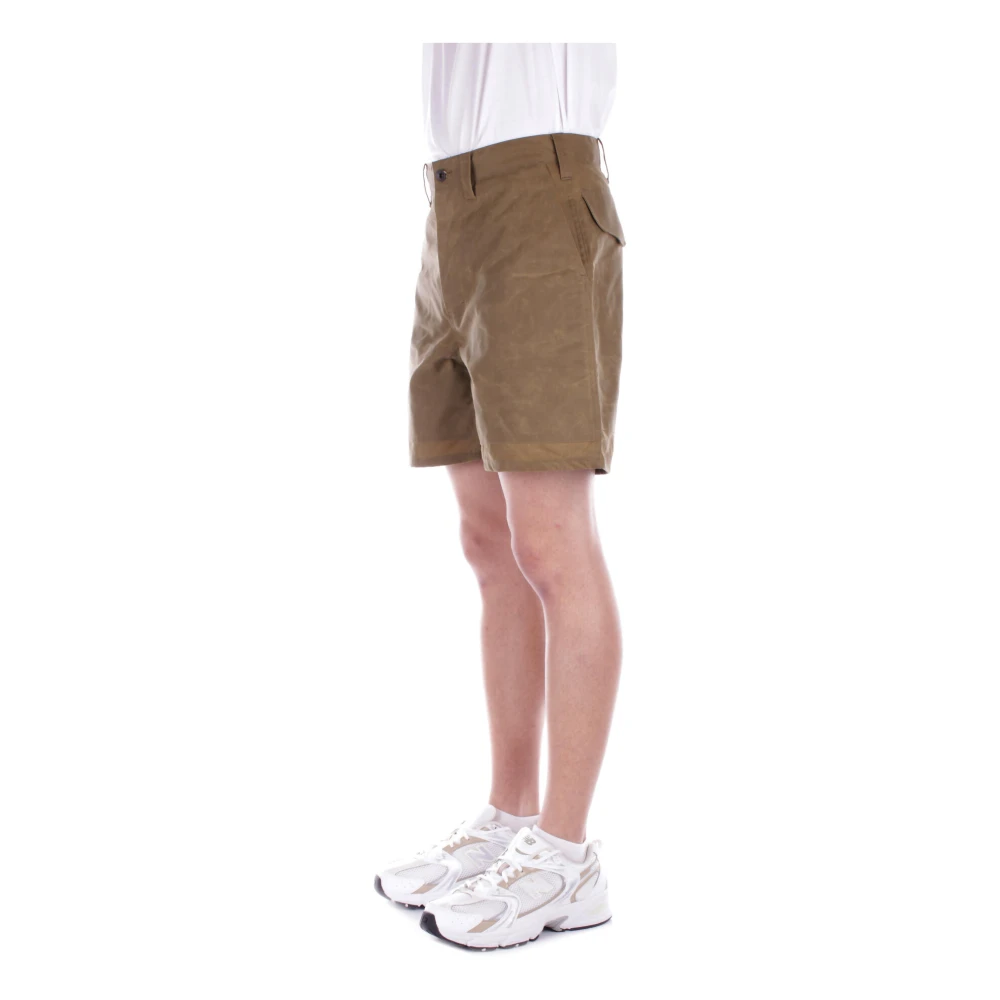 Filson Bruine Shorts Rits Sluiting Zijzakken Brown Heren
