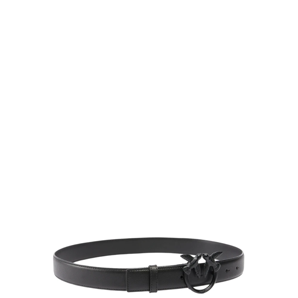 pinko Zwart Limousine Blok Riem Black Dames