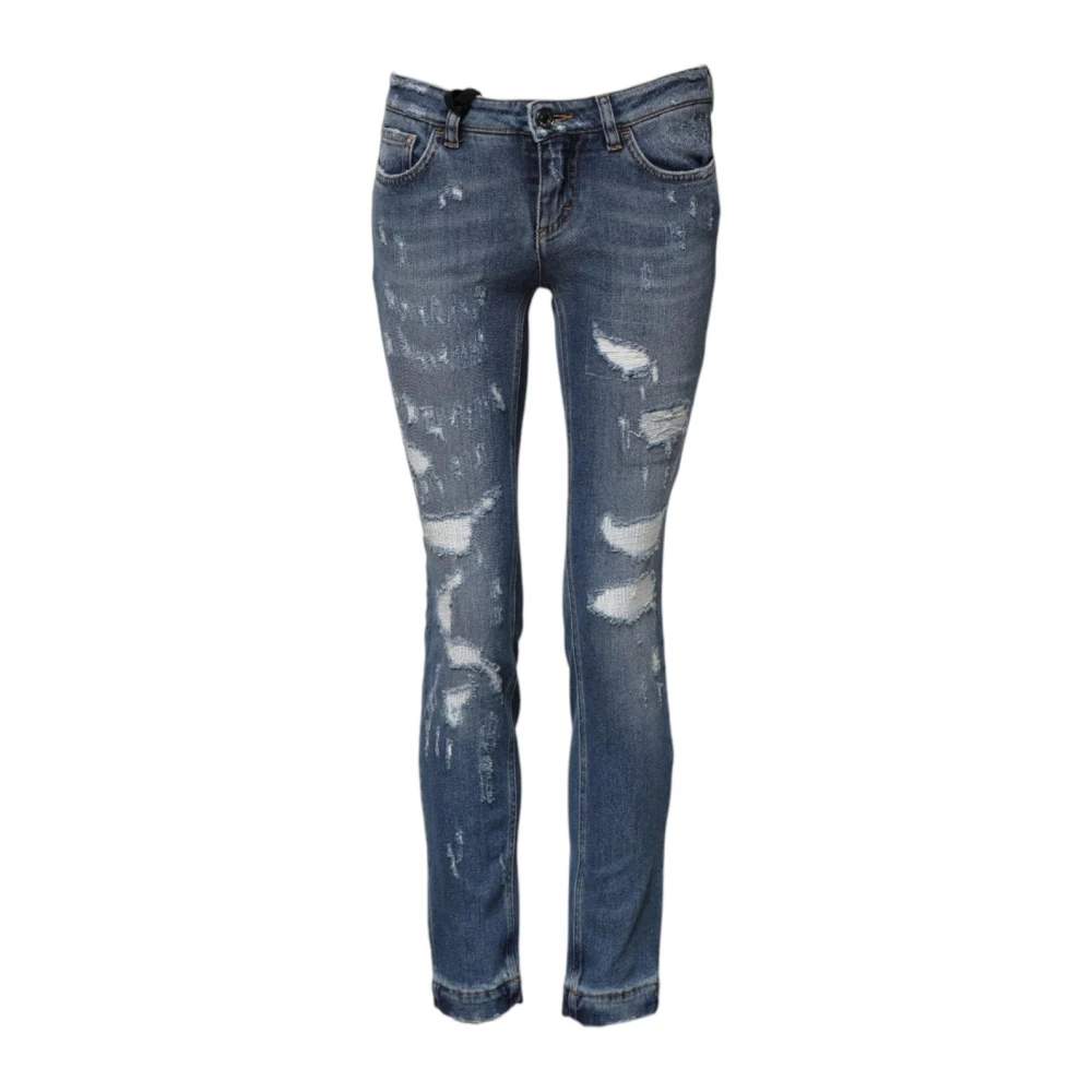 Dolce & Gabbana Women's Blue Pretty Skinny Jeans