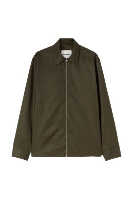 nylon-twill-zip-up-shirt