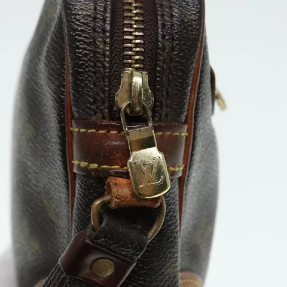 Louis Vuitton Vintage Pre-owned Canvas clutches Brown Dames