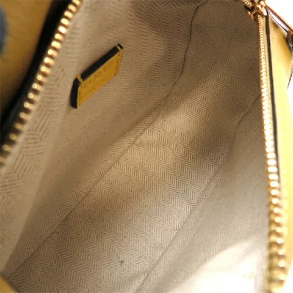 Loewe Pre-owned Leather handbags Yellow Dames