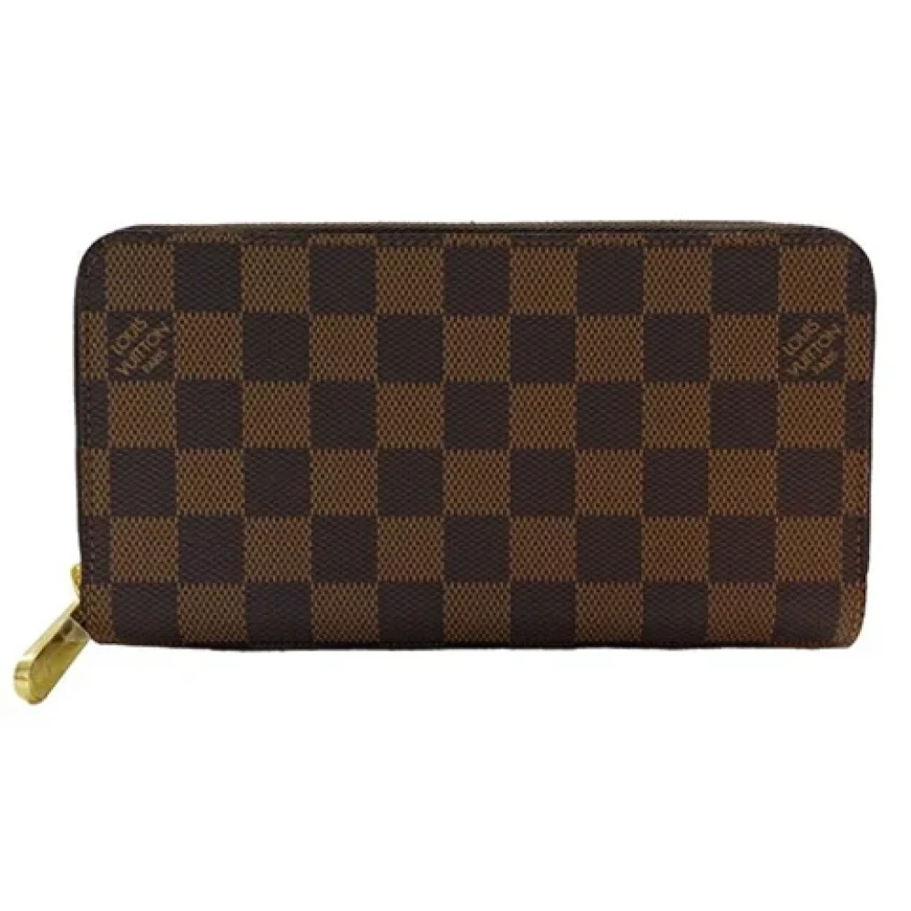 Louis Vuitton Vintage Pre-owned Canvas wallets Brown Dames