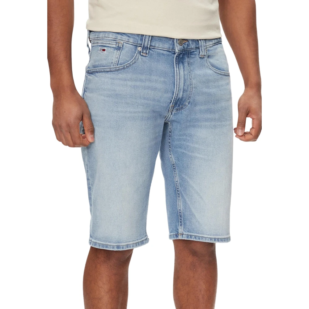 Tommy Jeans Korte regular fit jeans in 5-pocketmodel model 'RONNIE'