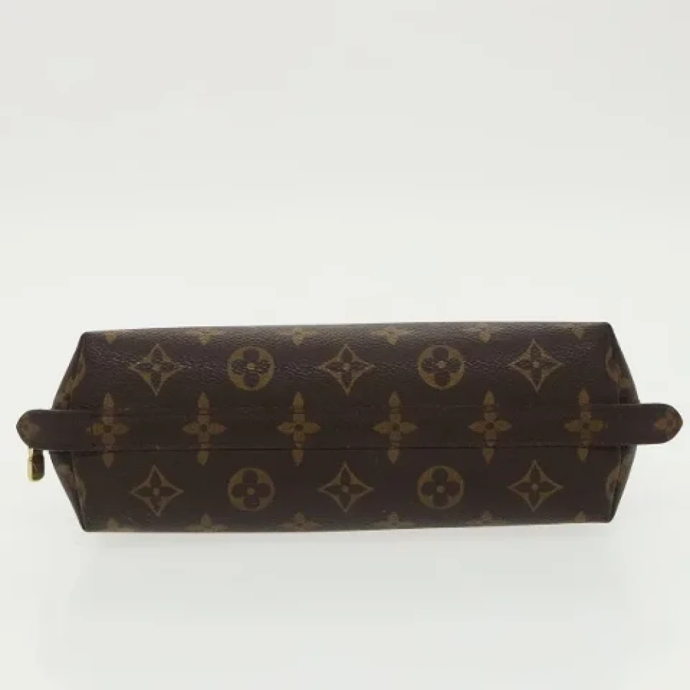 Louis Vuitton Vintage Pre-owned Canvas pouches Brown Dames