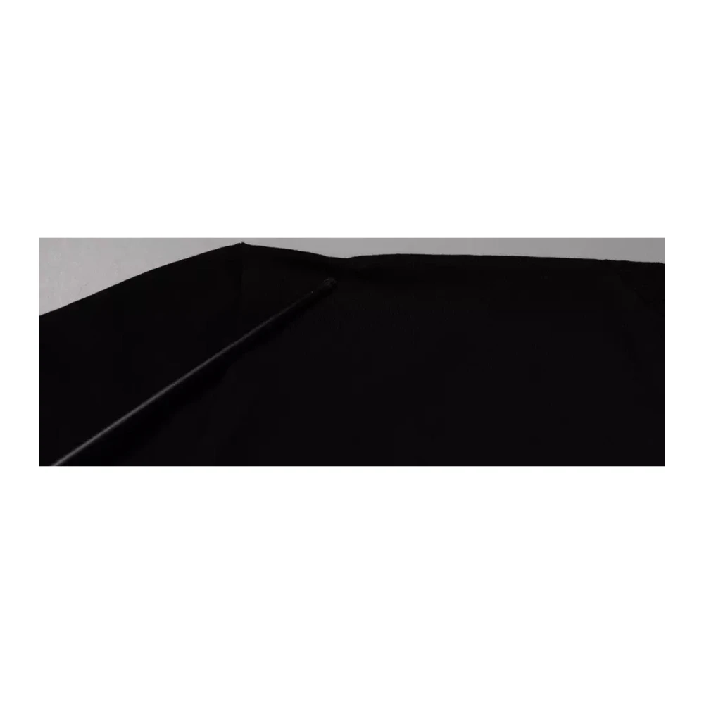 Dolce & Gabbana Zwart Katoenen Crew Neck T-shirt Black Heren
