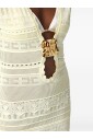 yellow-knitted-dress-with-deep-neckline