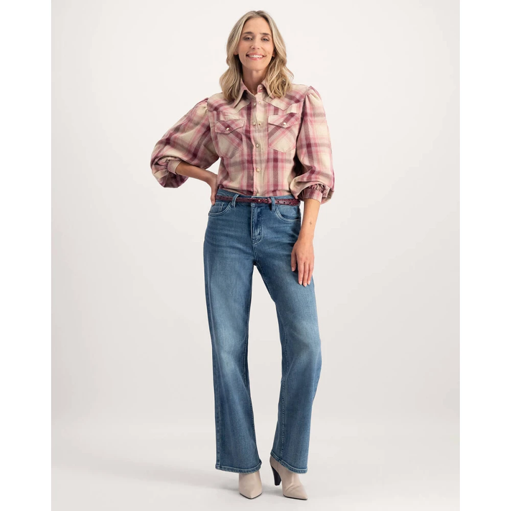 Florez June Loose Jeans Cr0043 Blue Dames