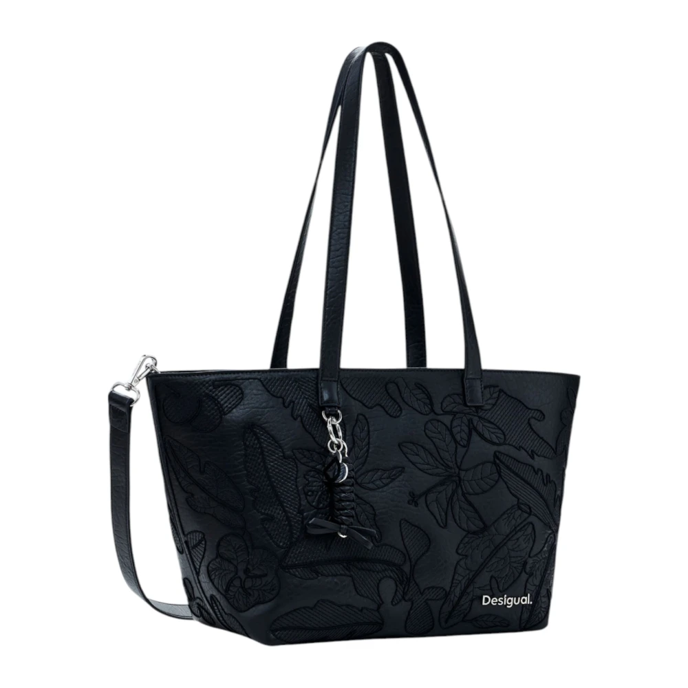 Desigual Lente Zomer Dames Grote Tassen Collectie Black Dames