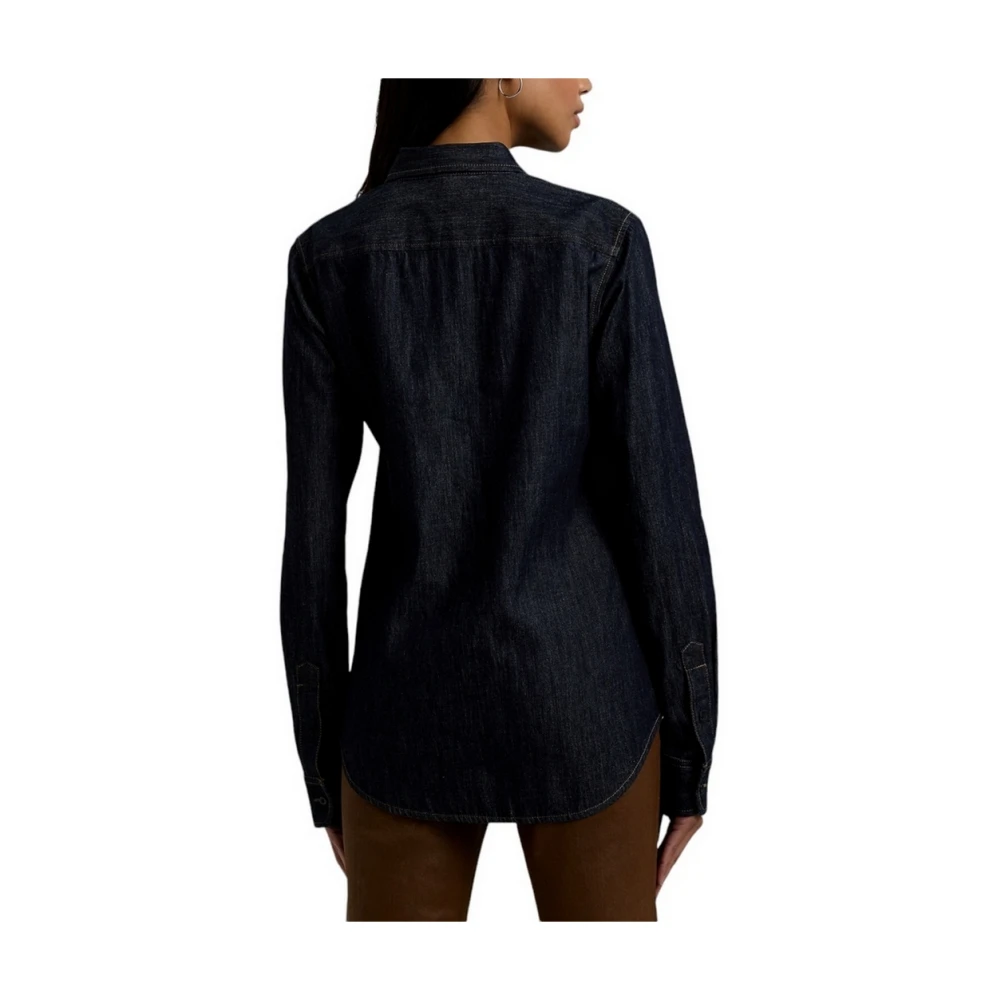 Ralph Lauren Overhemden Blue Dames