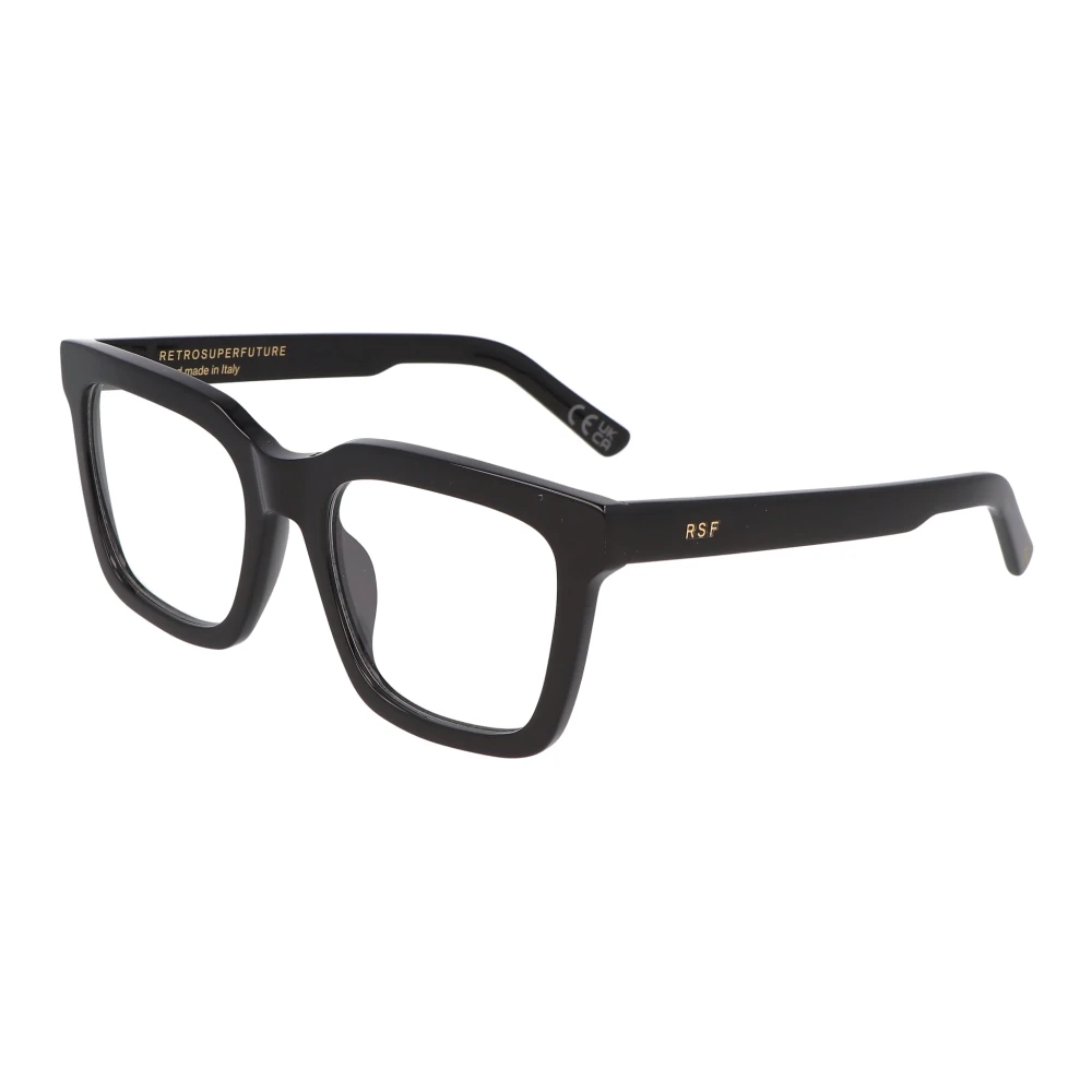 Retrosuperfuture Unisex Black Aalto Optical Glasses